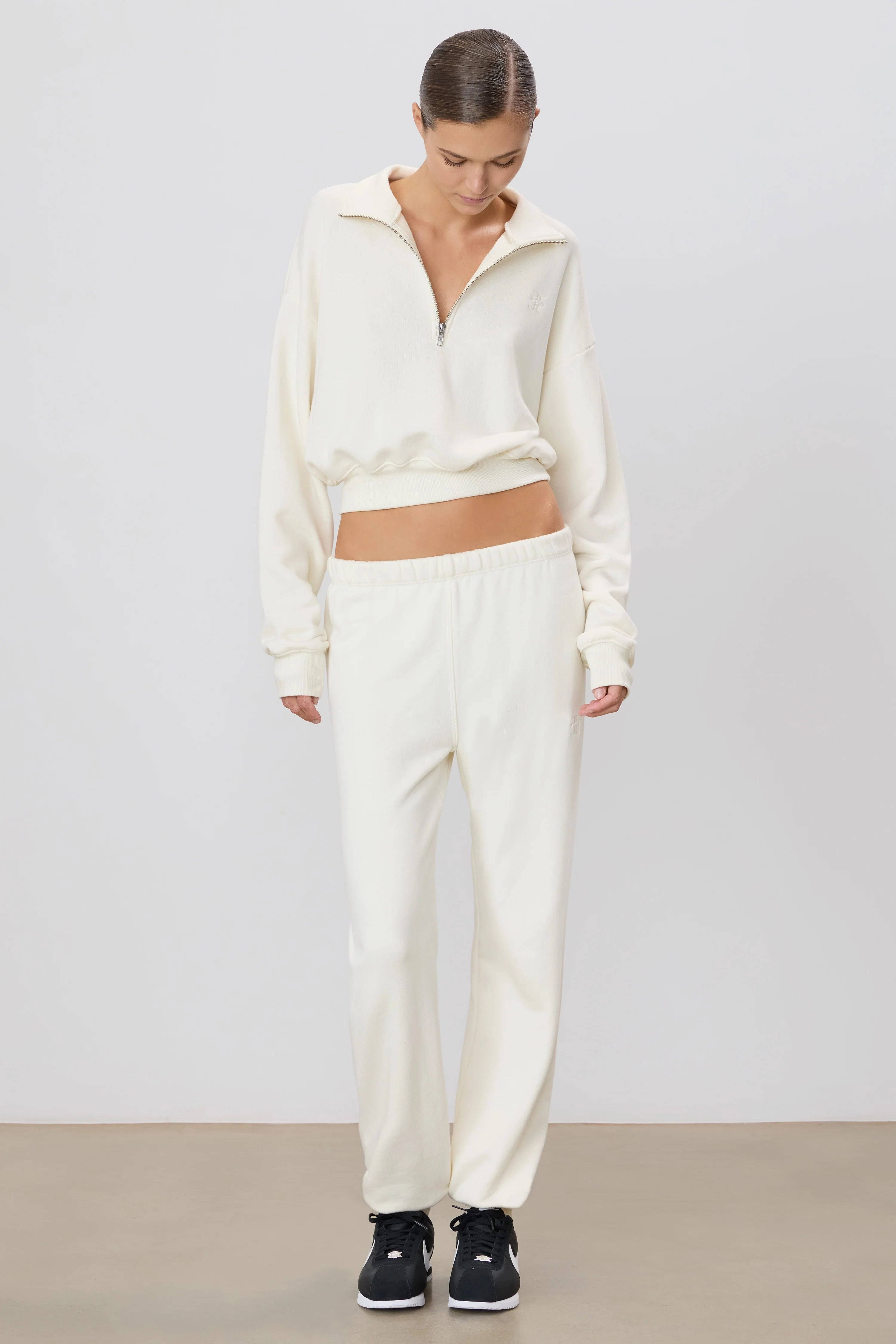 Street Style Classic Sweatpant in Cream