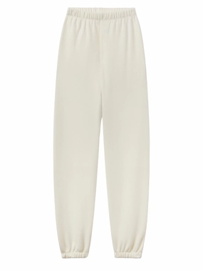 MultiFunctional Pockets Classic Sweatpant in Cream