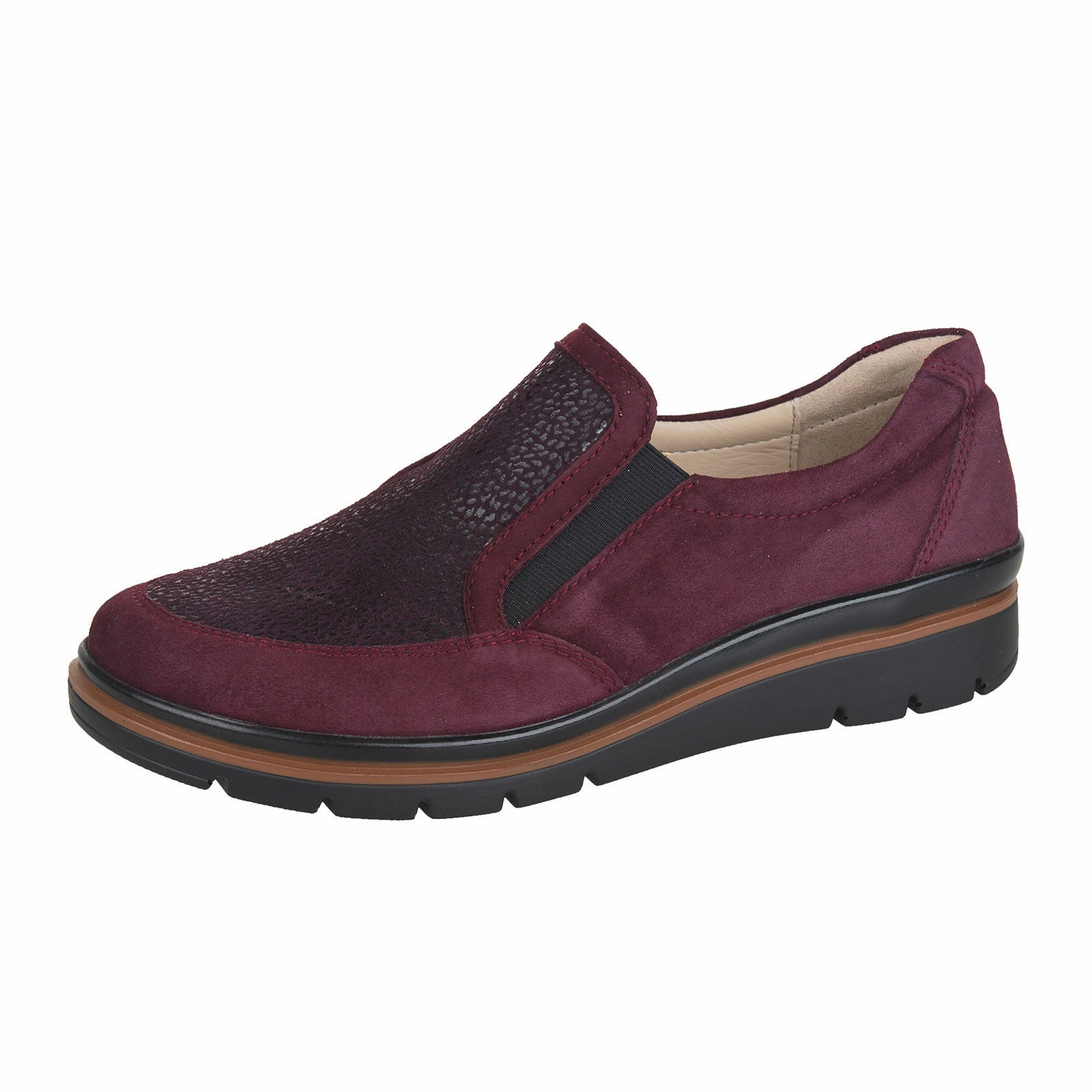 Calm Aesthetic Fidelio Namir Slip On (Women) - Vino Nubuck