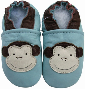 Ultra-soft performance Monkey Light Blue up to 6 Years Old