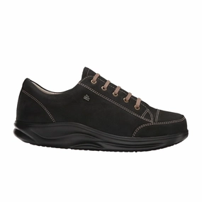 Zip-Closure Finn Comfort Ikebukuro Lace Up (Women) - Rodeobuk Schwarz
