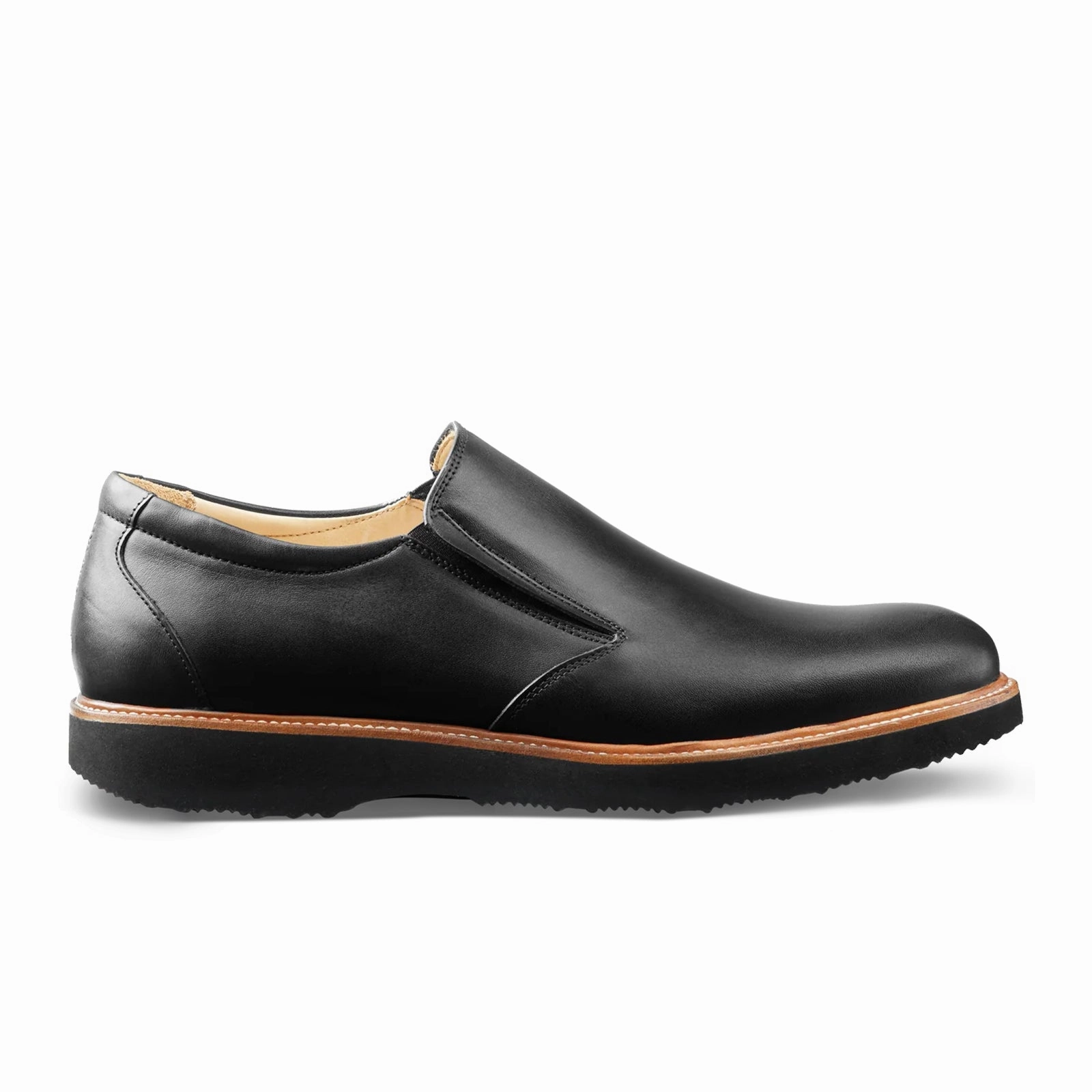 Sweet Mood Inner Glow Samuel Hubbard Frequent Traveler Loafer (Men) - Black Leather