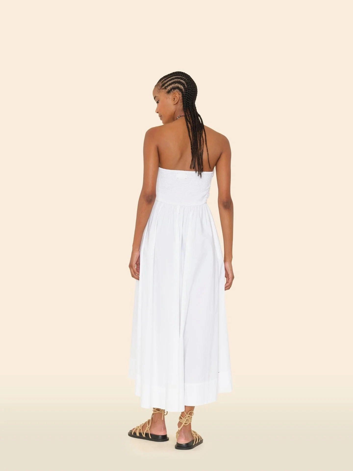 Clea Dress in White AllDayComfort