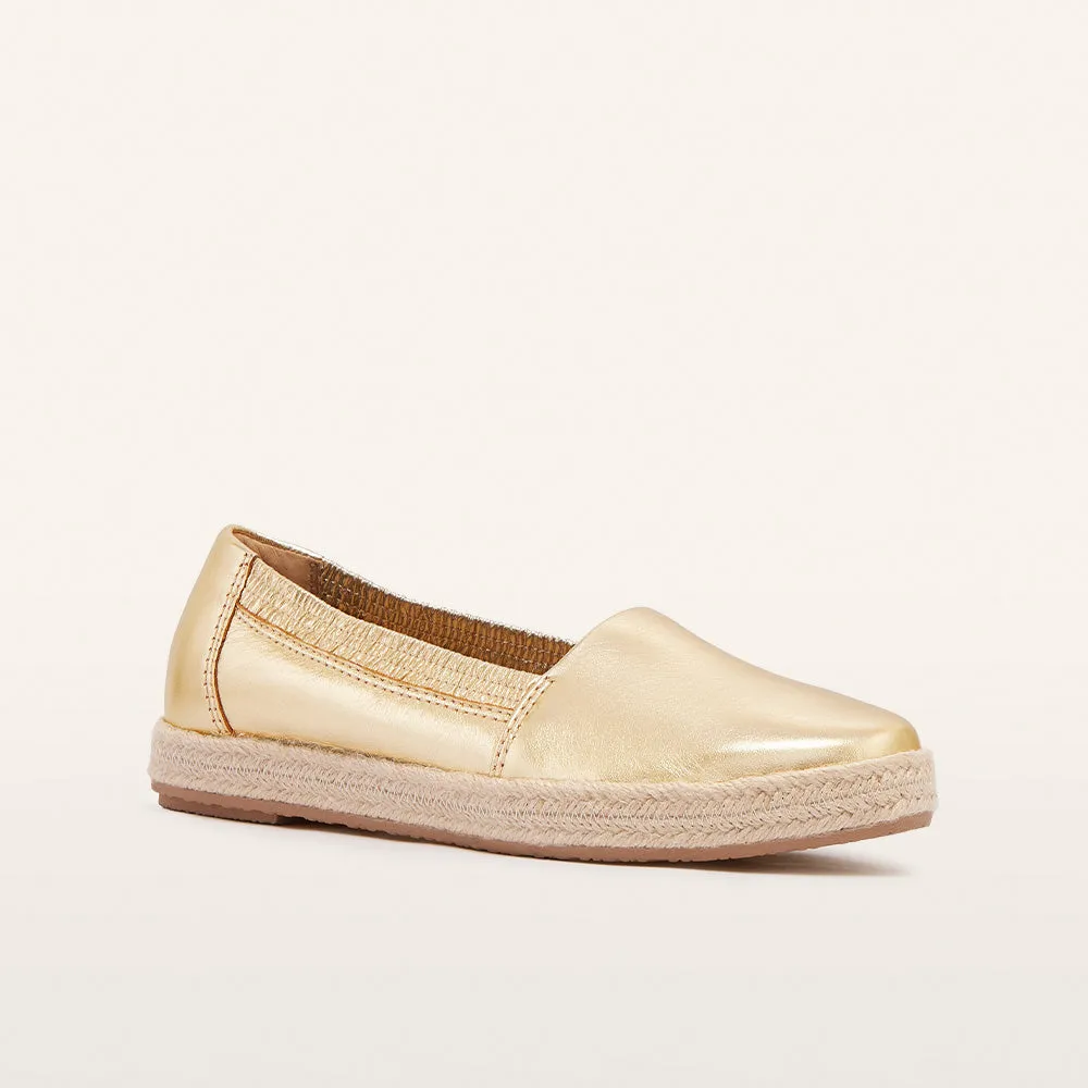 Smile Walk Fashionable Design Reece Gold Tumbled