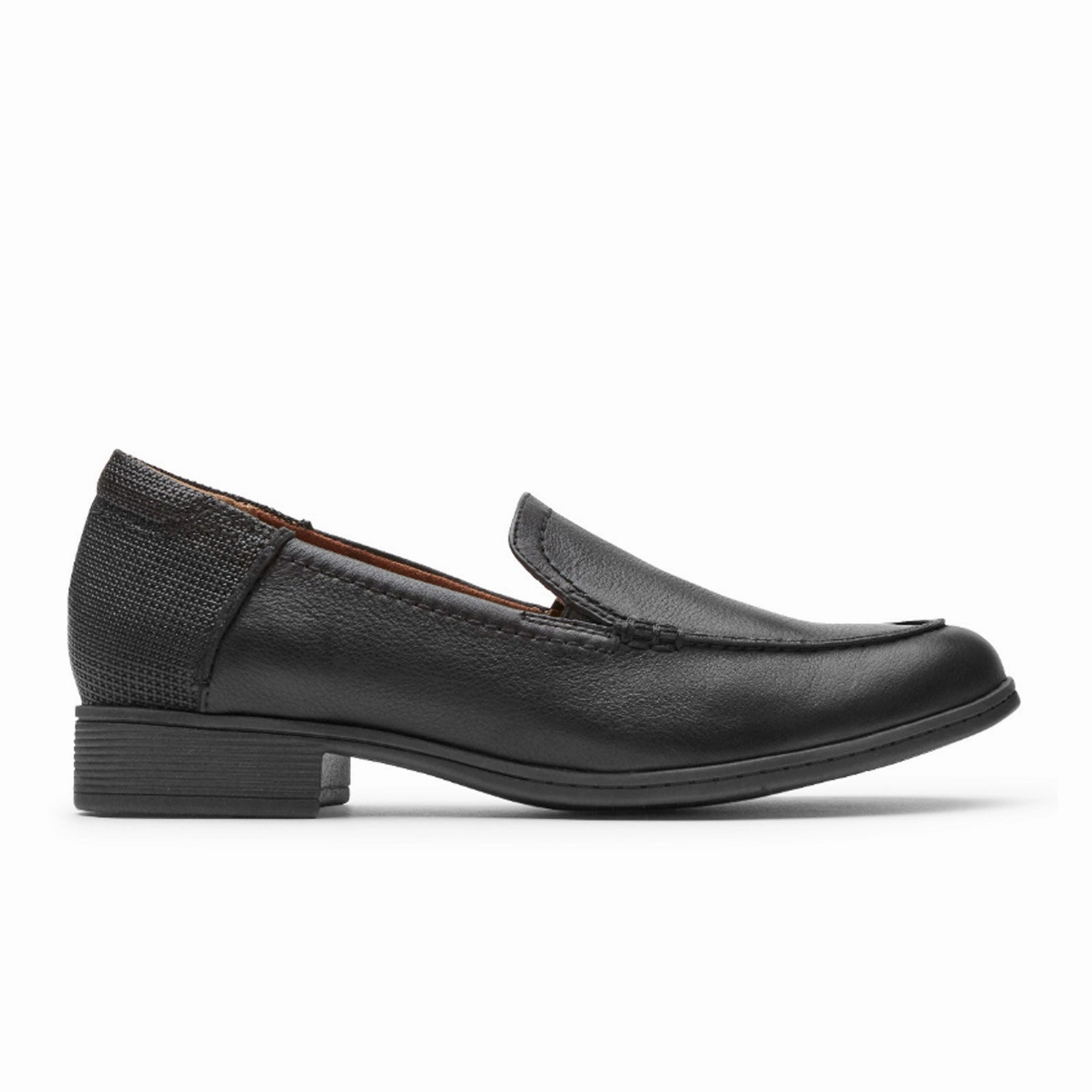 TemperatureRegulatingFabric Cobb Hill Crosbie Moc Loafer (Women) - Black Leather