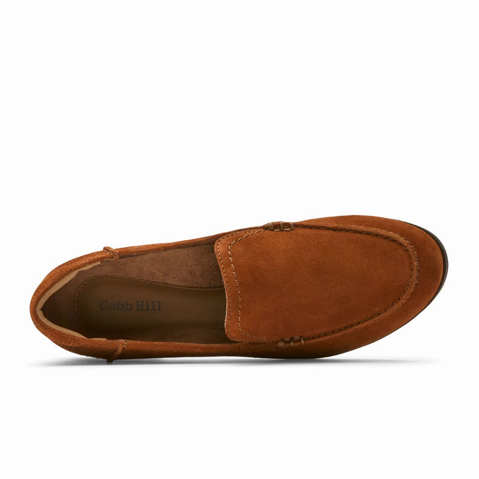 Eye Appeal Flexible Fabric Cobb Hill Crosbie Moc Loafer (Women) - Potters Clay Suede