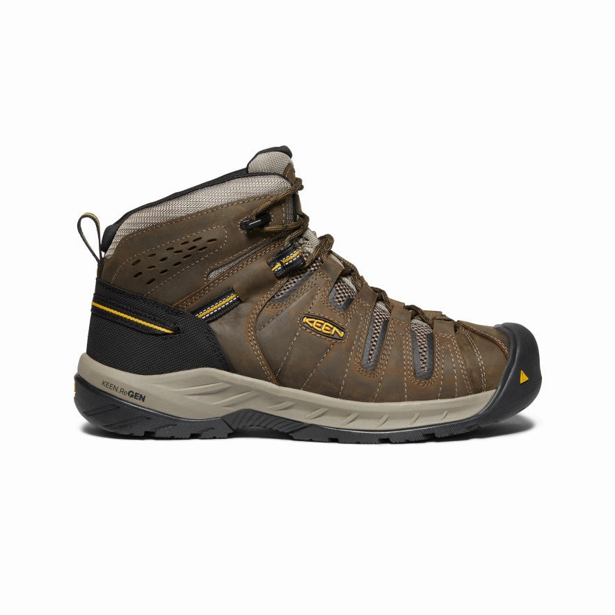 Men's Flint II Boot (Steel Toe)  |  Cascade Brown/Golden Rod Energy return