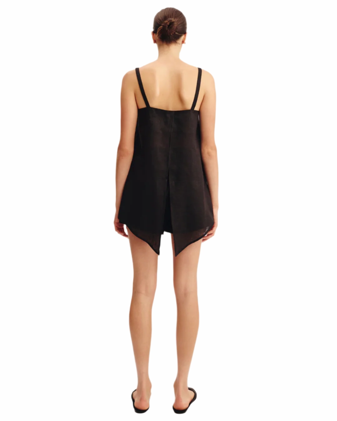 Ginny Top in Black Simple Layering Fashionable Look