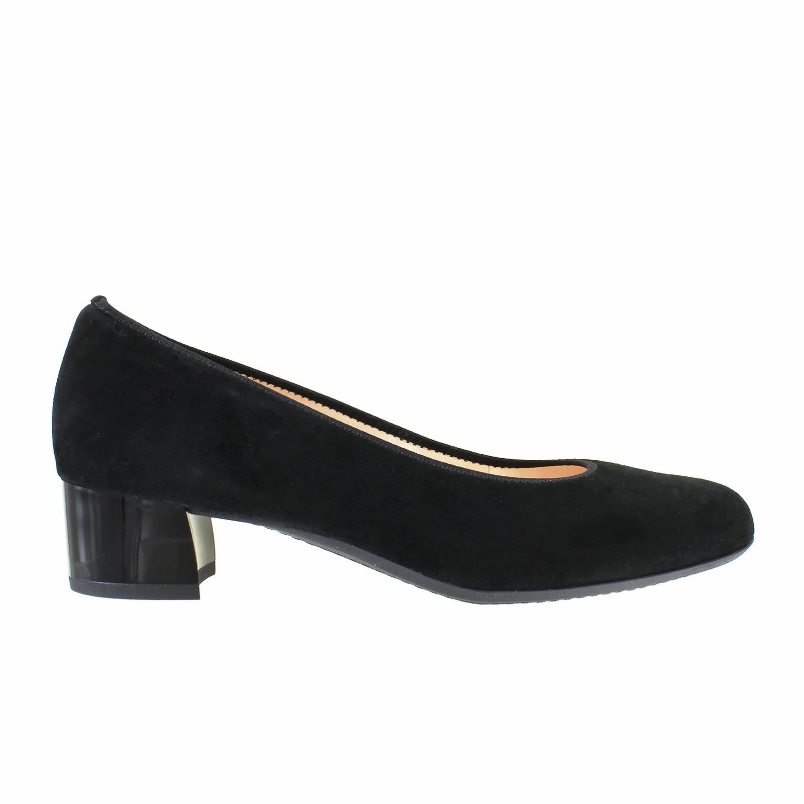 Ara Vivian Pump (Women) - Black Suede Quiet Luxury everyday staple