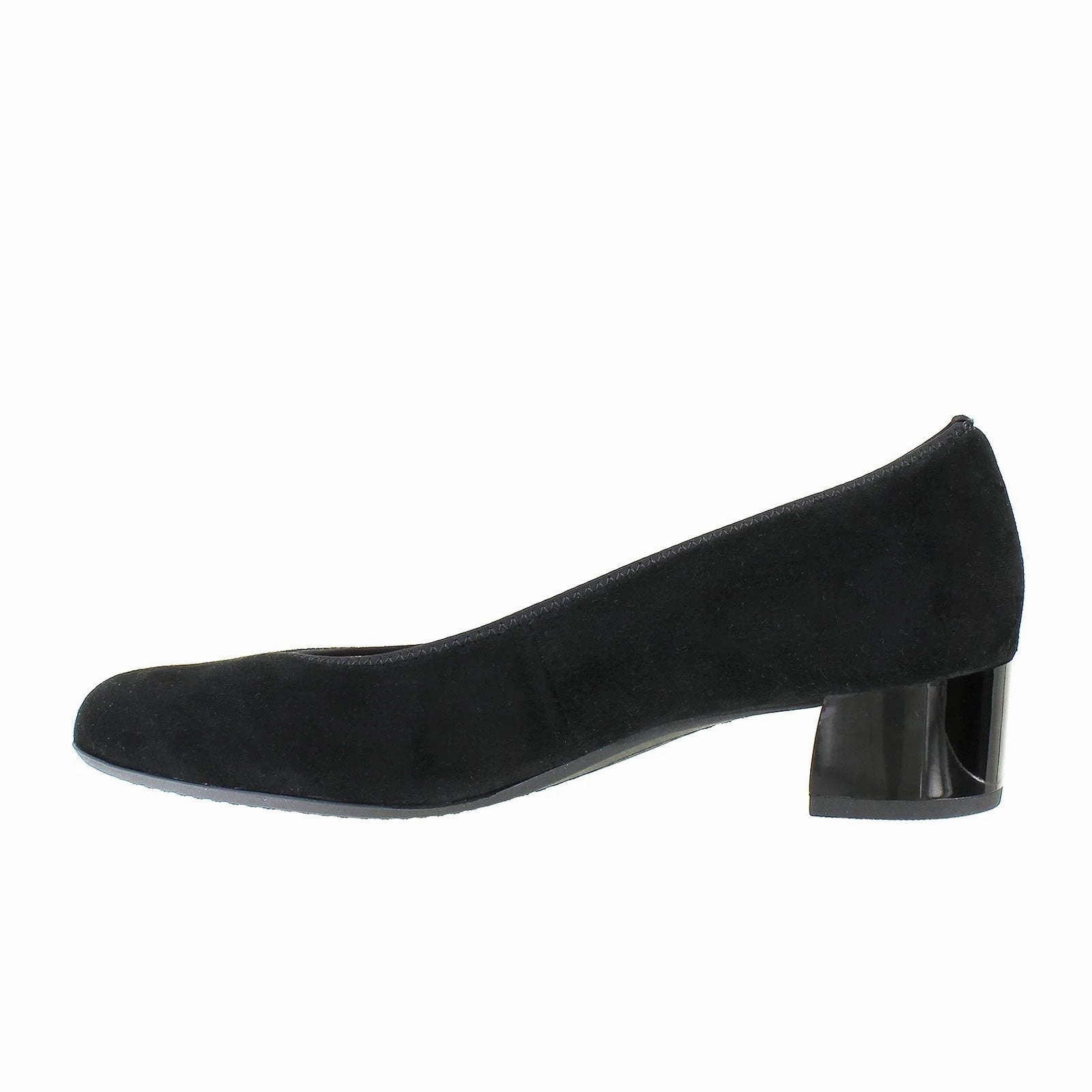 Ara Vivian Pump (Women) - Black Suede Smart and Sleek City Mood