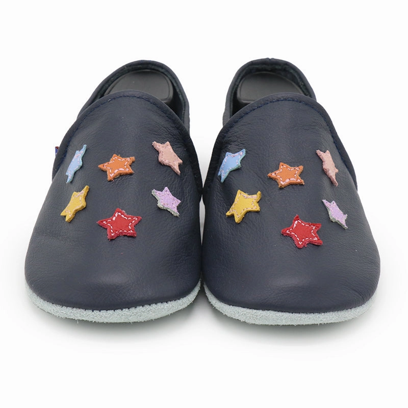 Authentic Colorful Star Dark Blue Parent Child Matching shoes-slippers