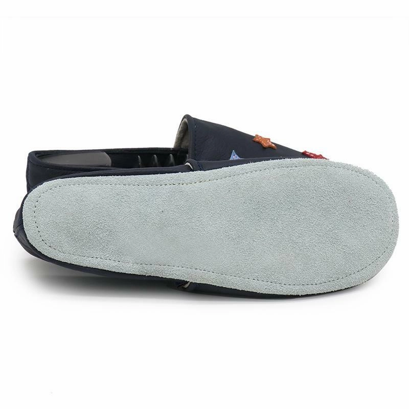 Colorful star dark blue  Women Slippers necessary