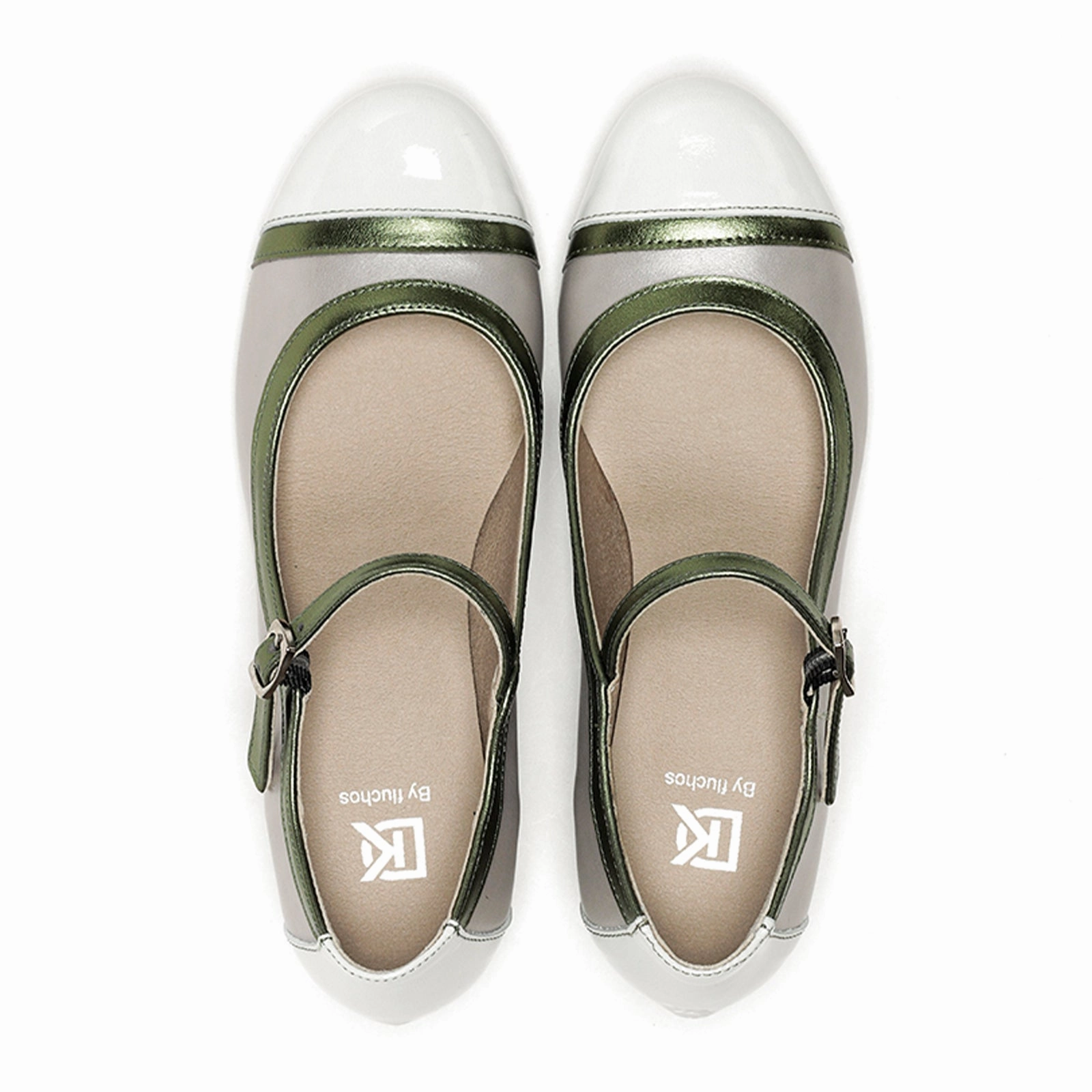 Euro Touch Dorking Frida Heeled Mary Jane (Women) - Argento