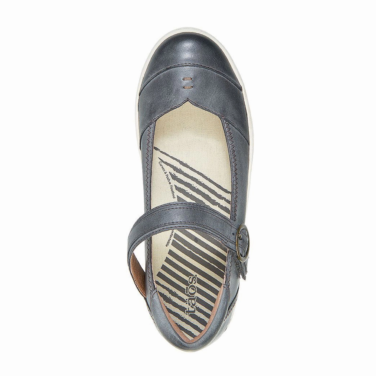 Taos Forward Mary Jane (Women) - Steel Relaxed and stylish