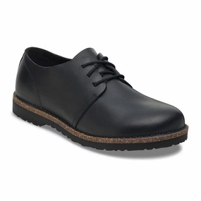 Birkenstock Uppsala Low Oxford (Men) - Black Leather Chill Style