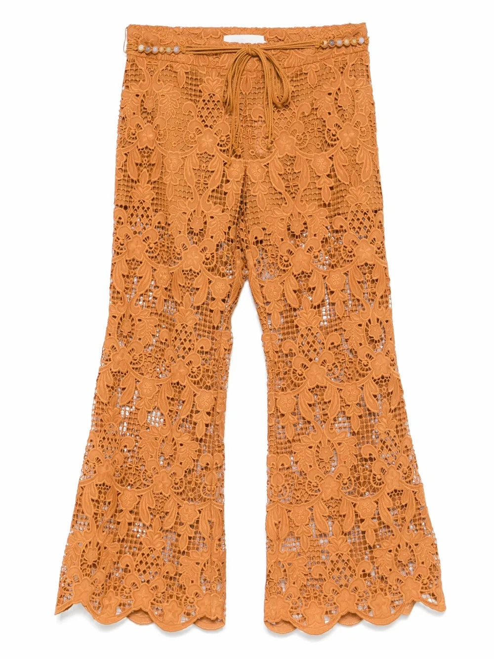 Outdoor Apparel Easy Layer Coco Lace Flare Pant in Biscuit