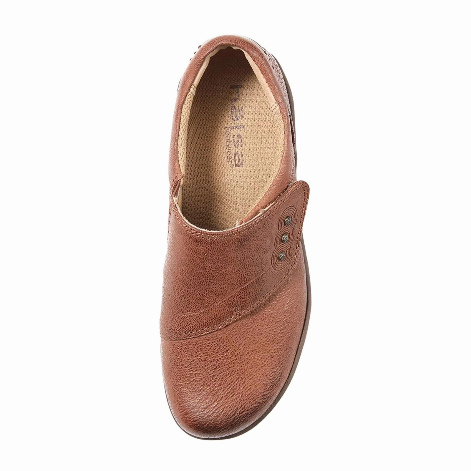 Practical-Style Flowy Layers Halsa Anna Slip On (Women) - Dark Brown