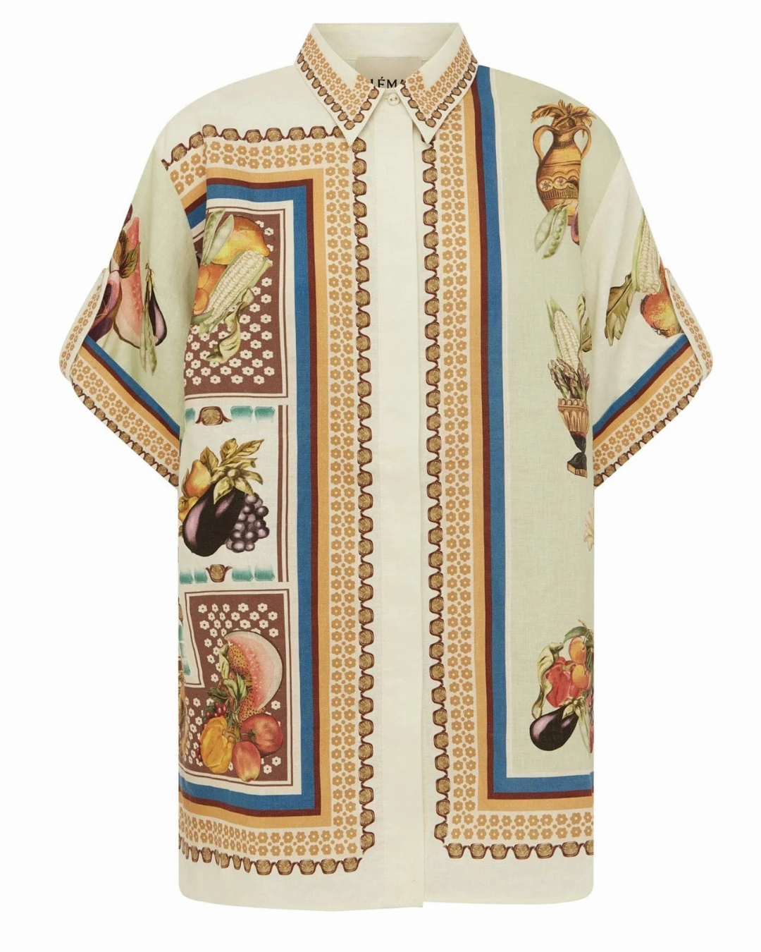 Warm Pants Light Fabric Mercado Shirt in Multi