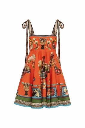 TemperatureRegulatingLining Rocco Mini Sundress in Multi