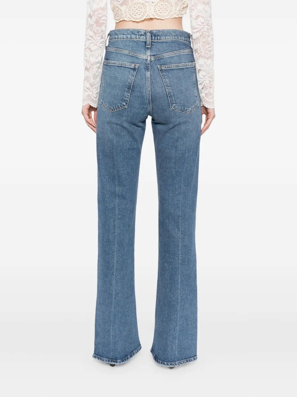 Reinforced Edges Kick Boot Jean in Curve