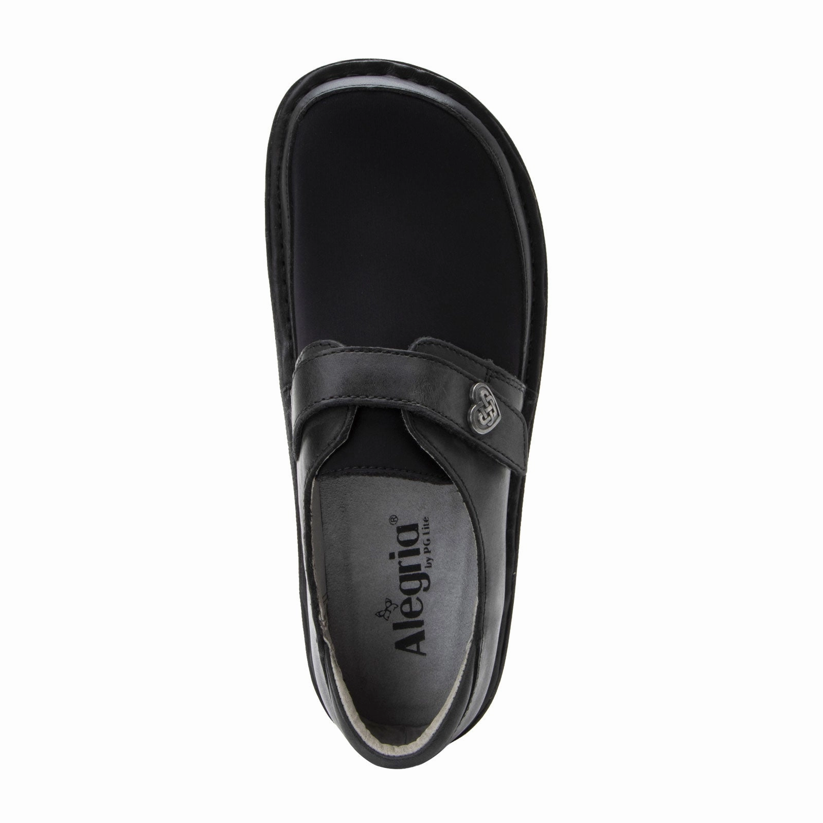 Alegria Brenna Slip On Loafer (Women) - Oiled Black Inner Feel Spring Garden