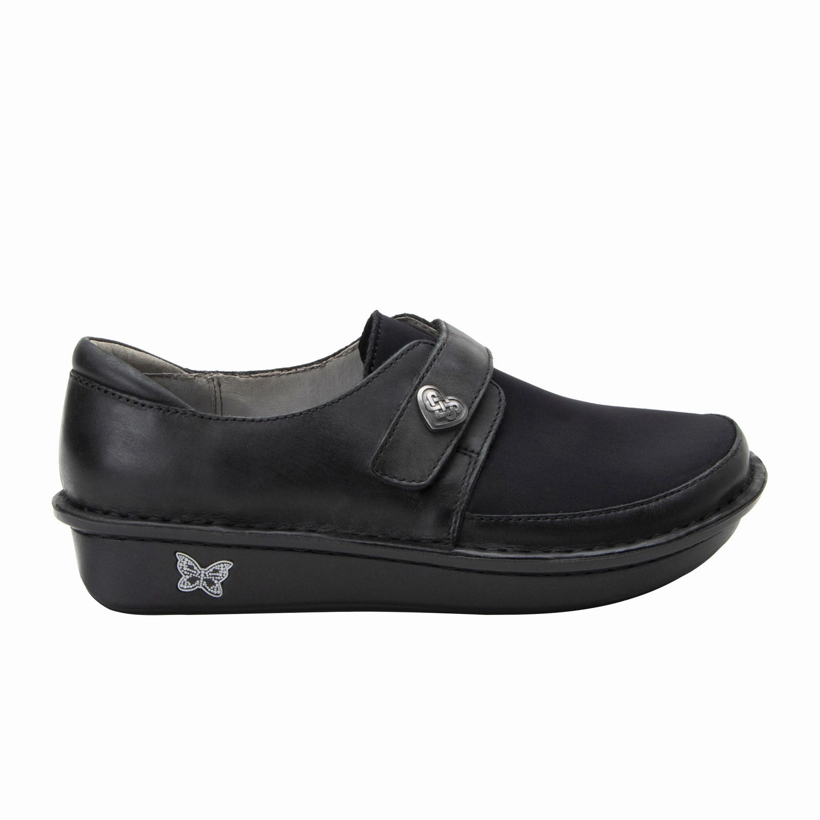 Classic and Modern Alegria Brenna Slip On Loafer (Women) - Oiled Black