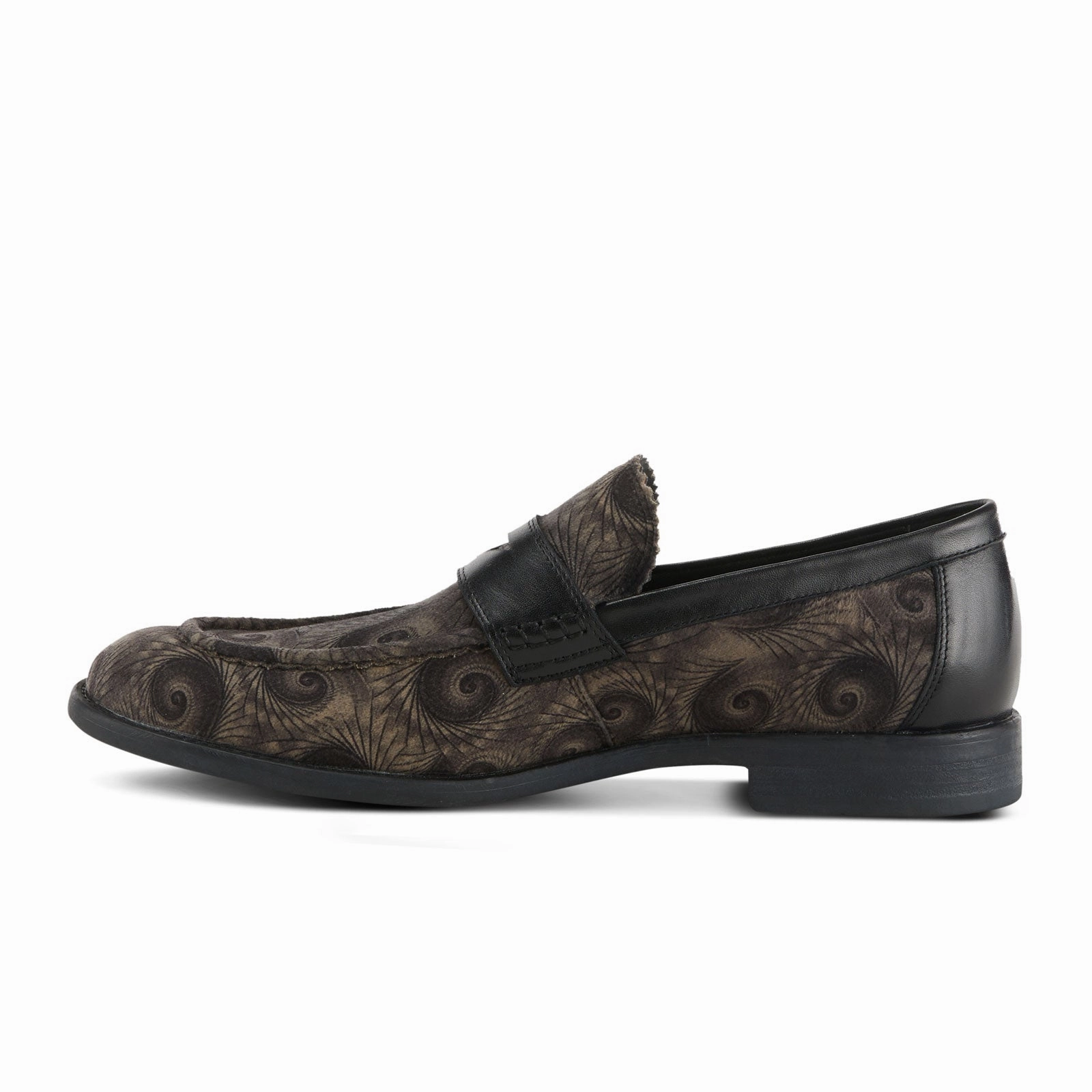 L'Artiste Lennon Loafer (Men) - Black Multi Formal Occasion Fitted Neat