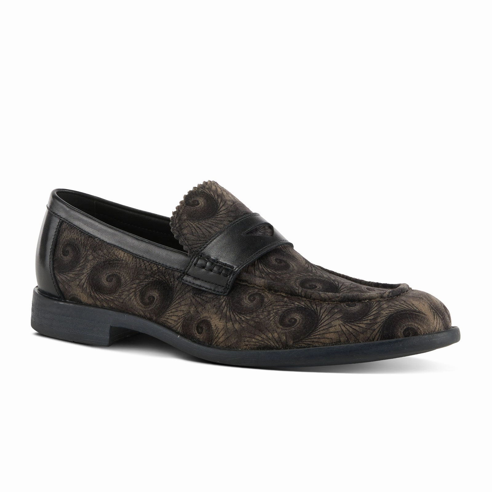 L'Artiste Lennon Loafer (Men) - Black Multi Layer Light