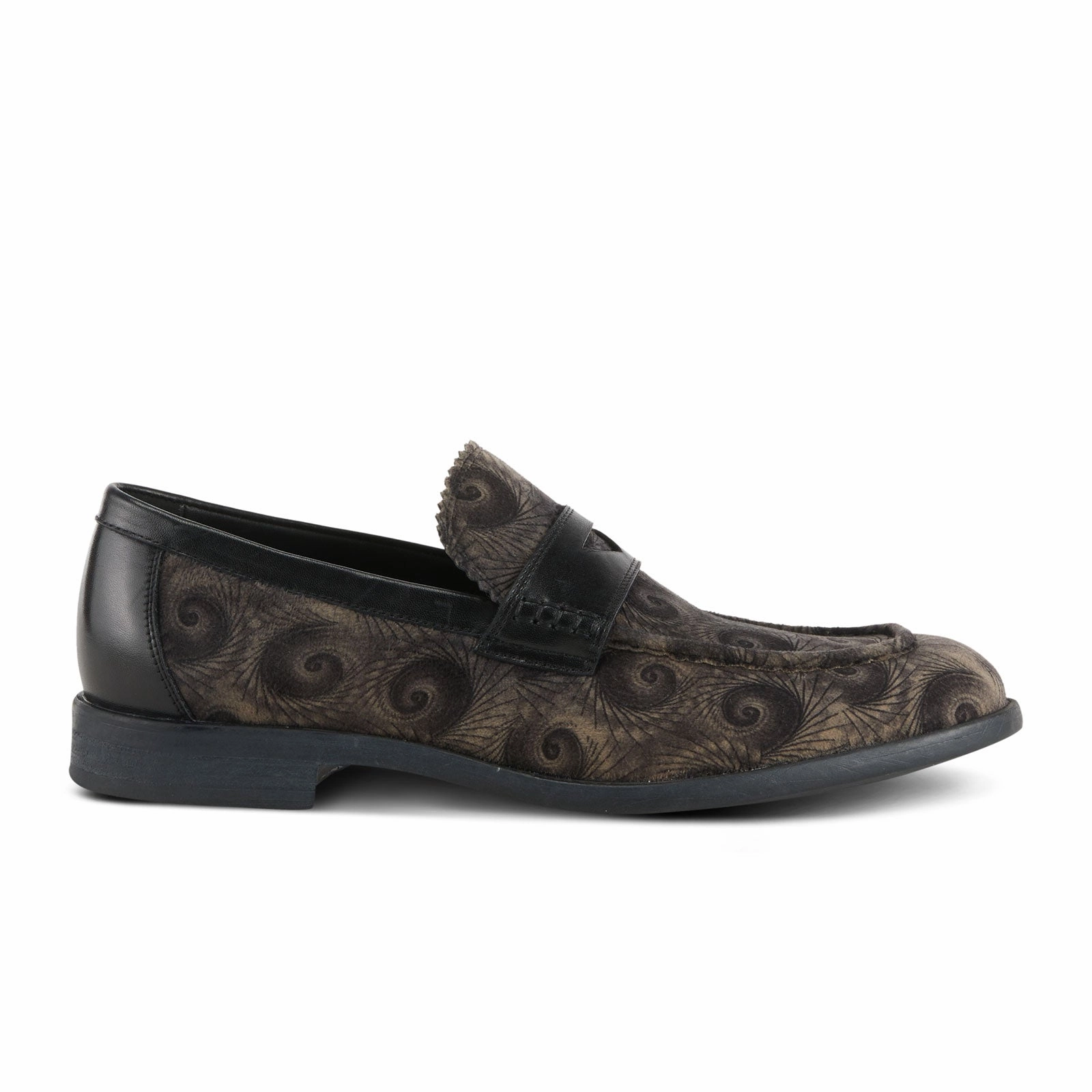 L'Artiste Lennon Loafer (Men) - Black Multi Fit Base