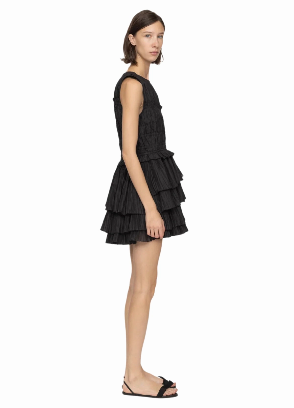 Energy Mood Thalia Mini Dress in Black