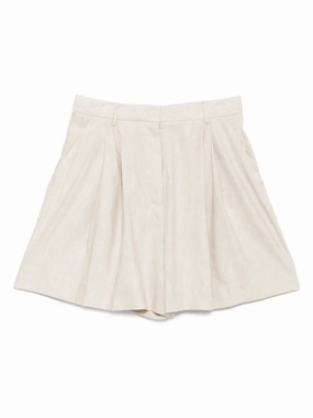 Washable fabric Photo Fit Cruz Linen Short in Natural