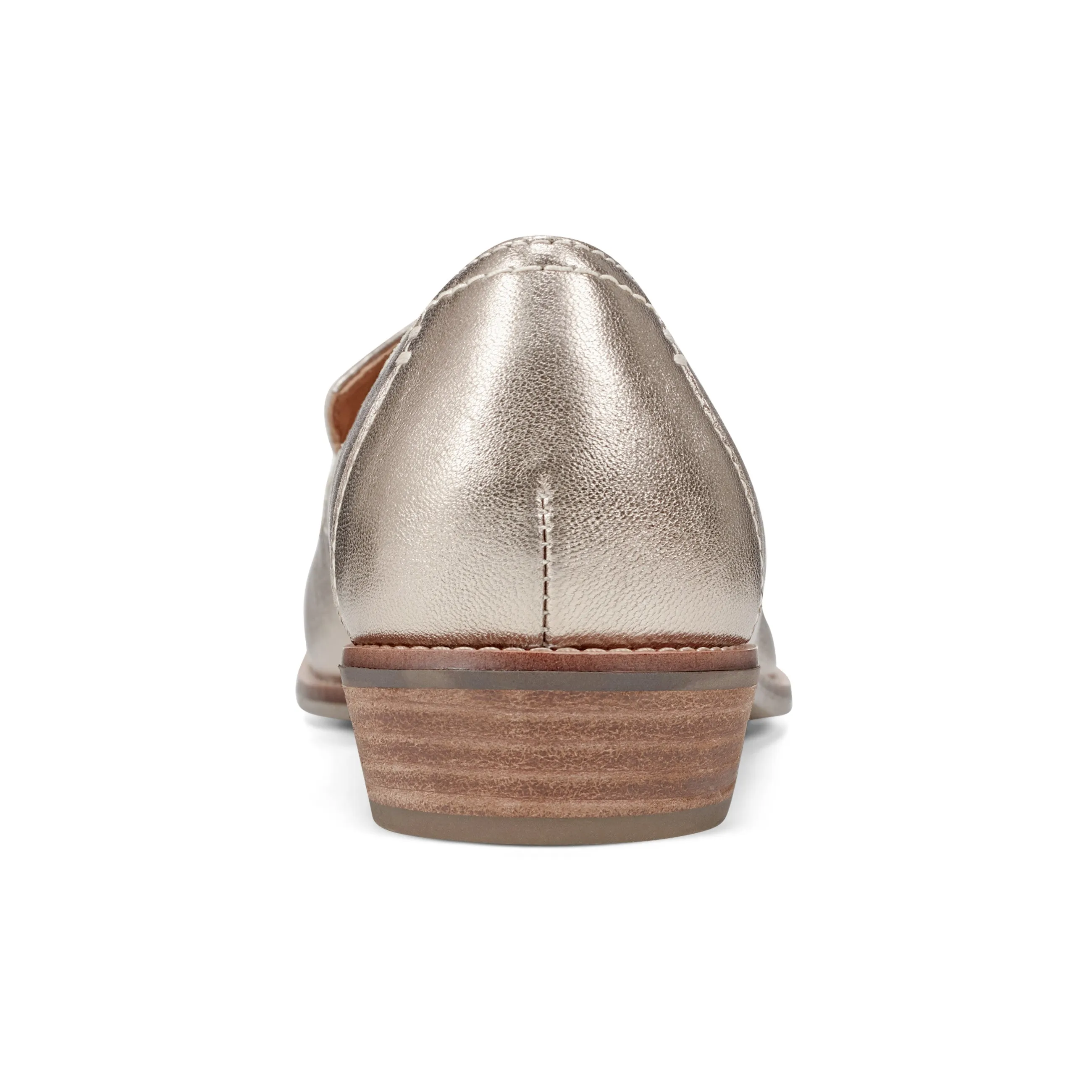 Edna Round Toe Casual Slip-on Flat Loafers Durable arch Seamless Interior Design