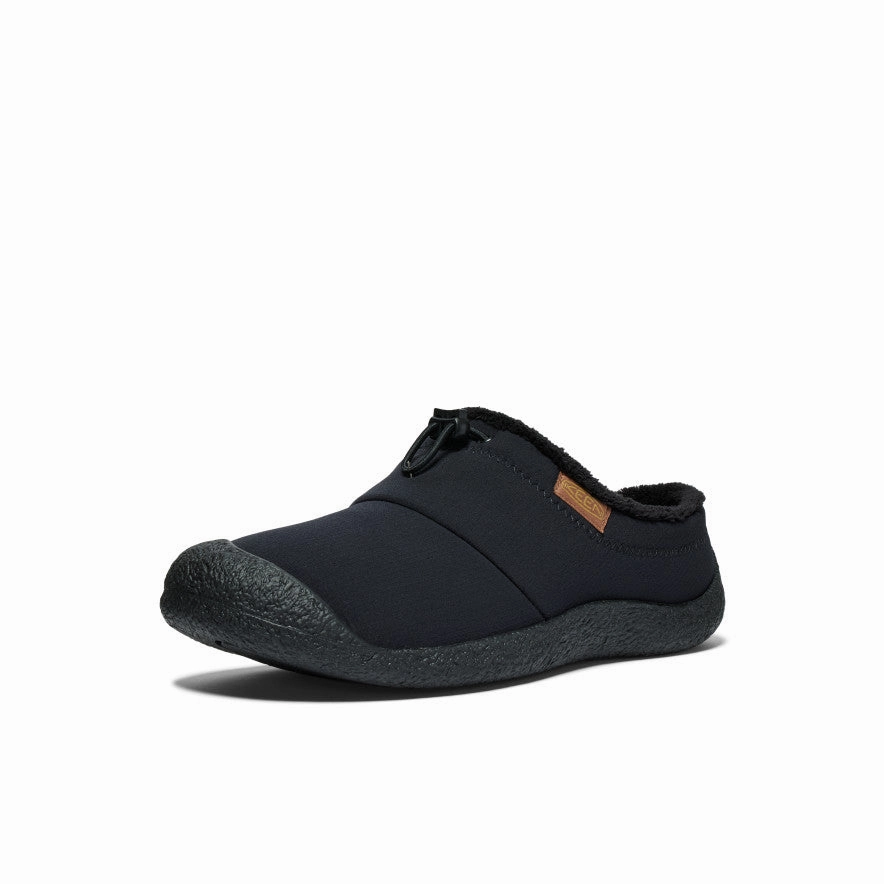 Men's Howser III Slide  |  Black/Black Recycled Comfy Walk Fit