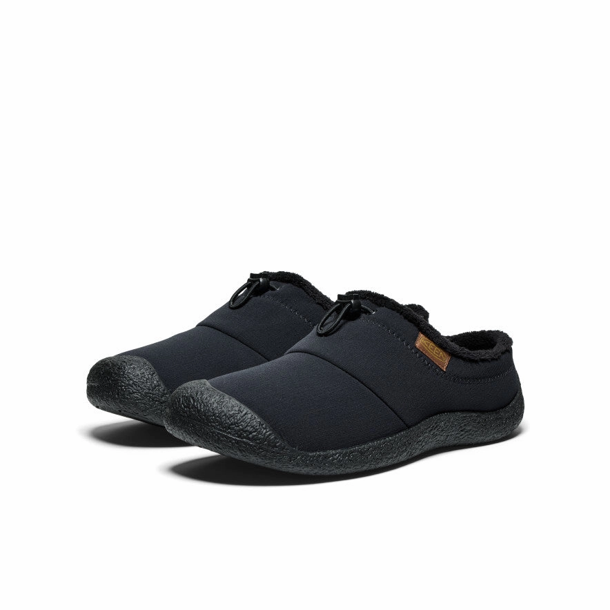 Men's Howser III Slide  |  Black/Black Recycled Slip Into Ease Travel Walk