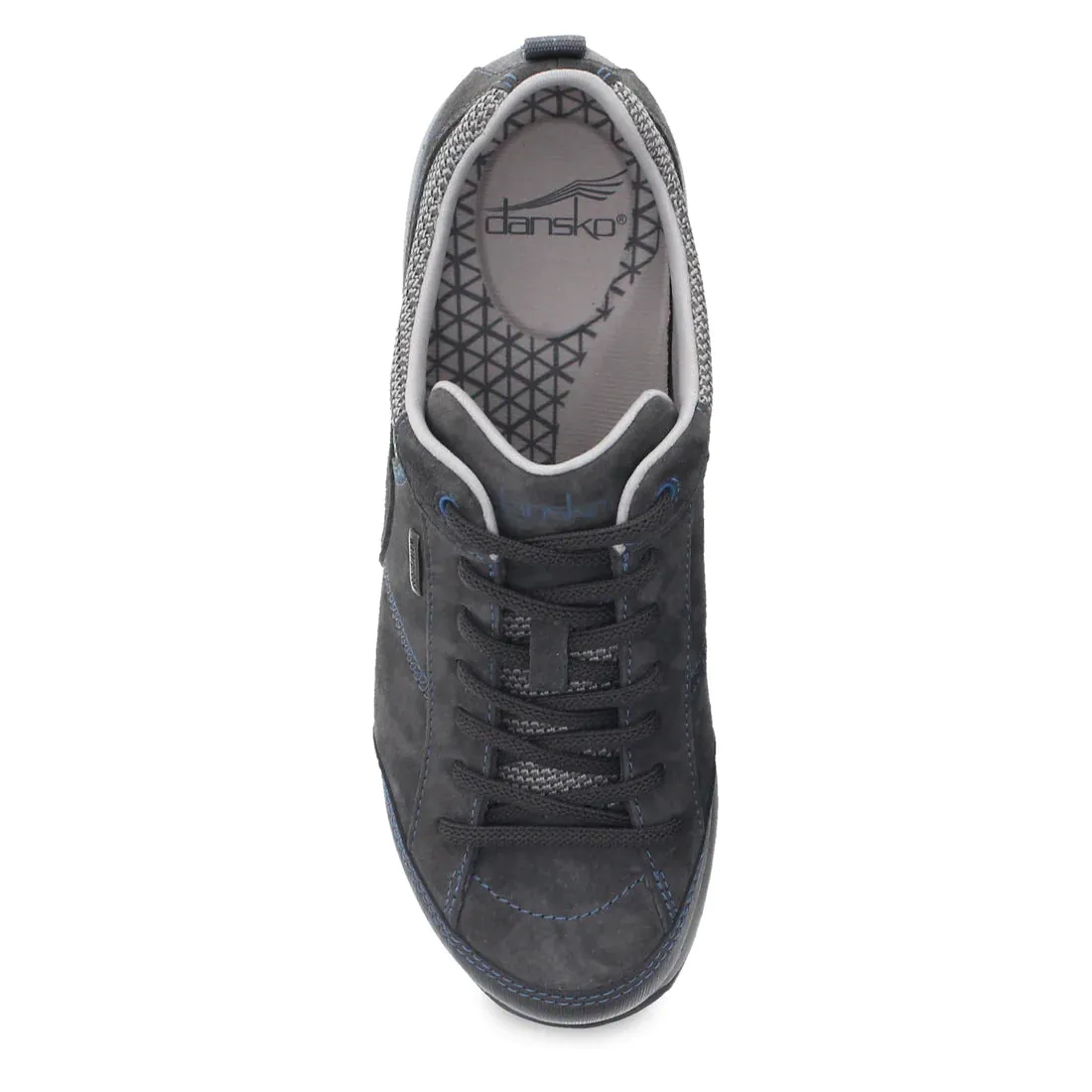 DANSKO PAISLEY - GREY/BLUE SUEDE Airflow System