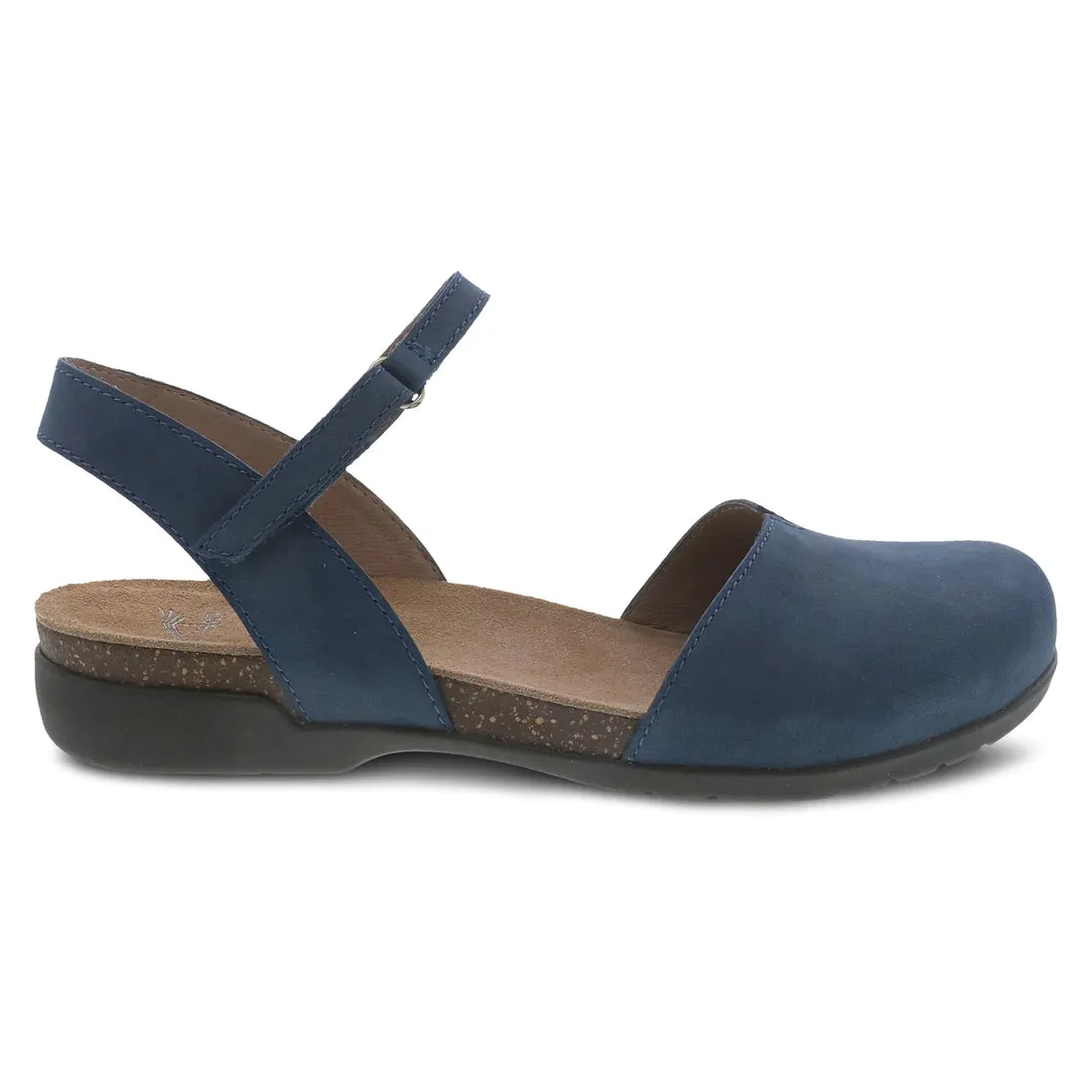 DANSKO ROWAN SANDAL - NAVY BLUE hip Orthotic Friendly Design