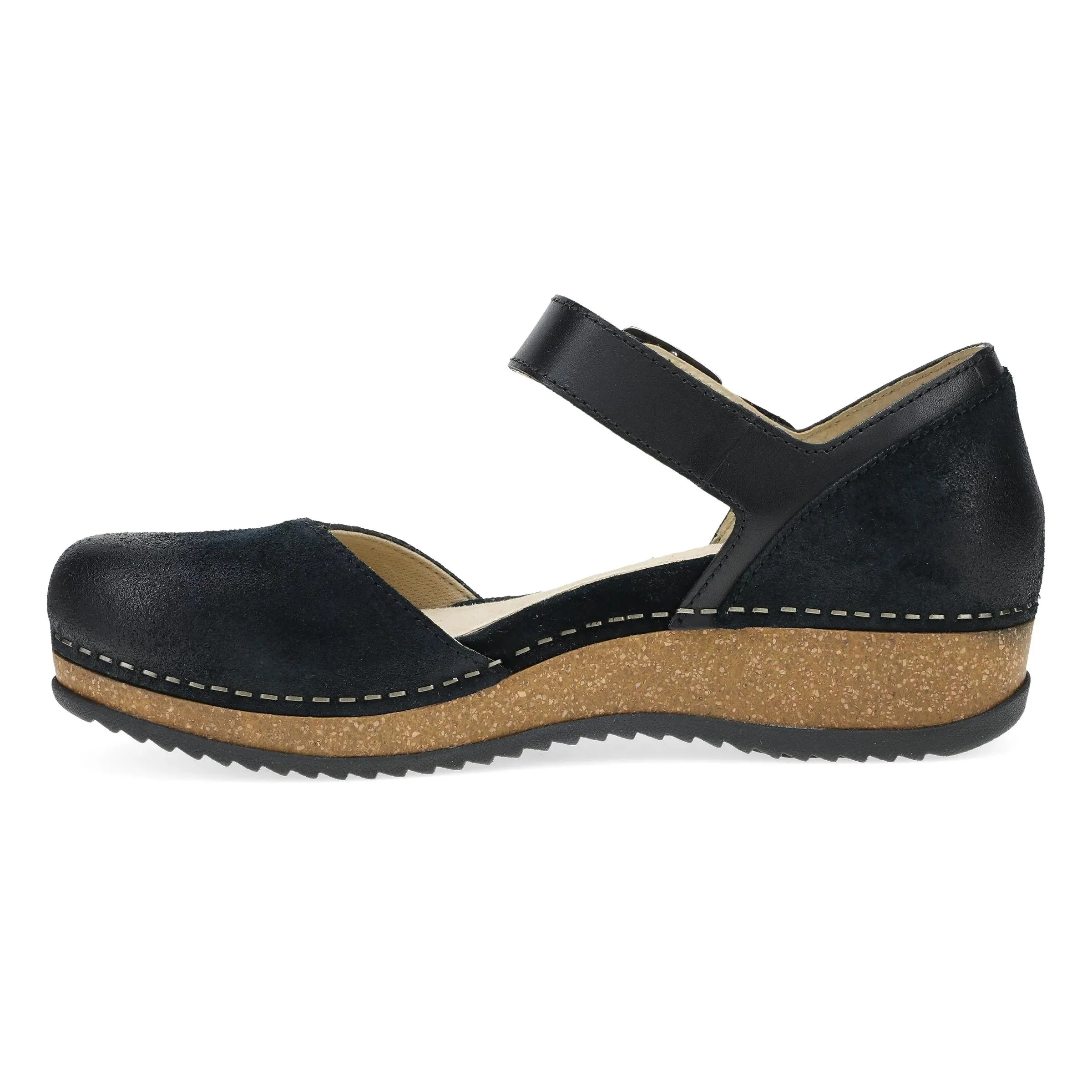 DANSKO WOMENS MAE - BLACK / BROWN Temperature control