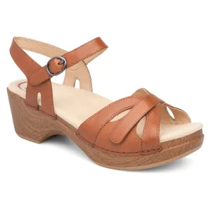 DANSKO WOMENS SEASON - CARAMEL Ultimate look Vegan Material Options