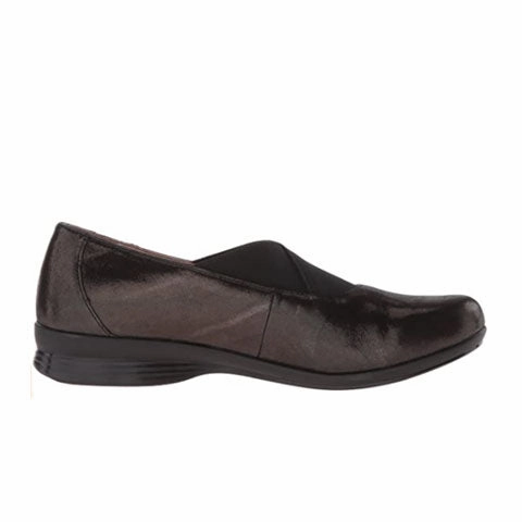 Texture Play Dansko Ann Slip On (Women) - Black Metallic Suede