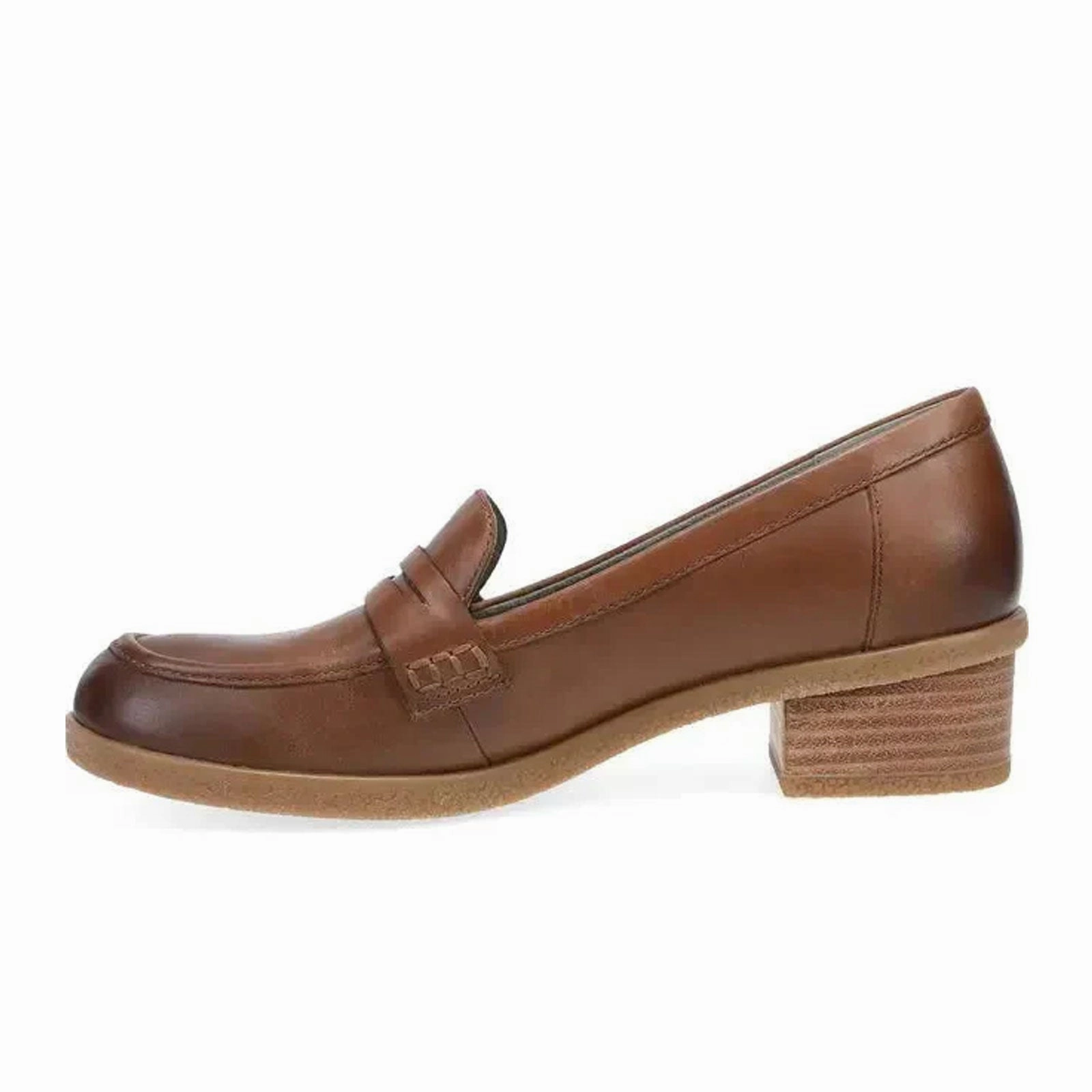 Dansko Danica Loafer (Women) - Tan Waterproof Burnished Flattering Comfort Wear