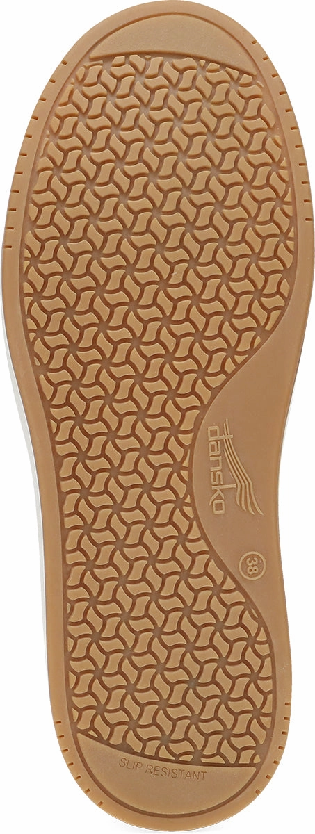 DANSKO JOSEY WHITE/ROSE Travel Sneakers