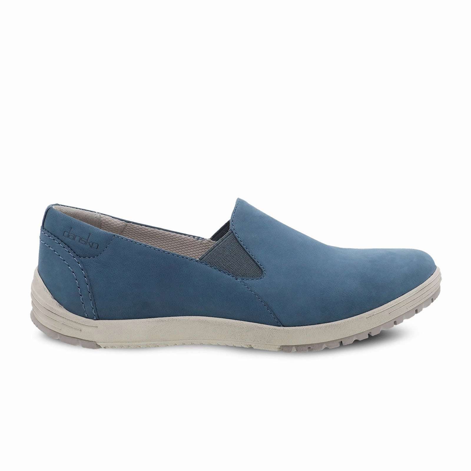 Air Beauty Dansko Laraine Slip On Sneaker (Women) - Blue Waterproof Nubuck