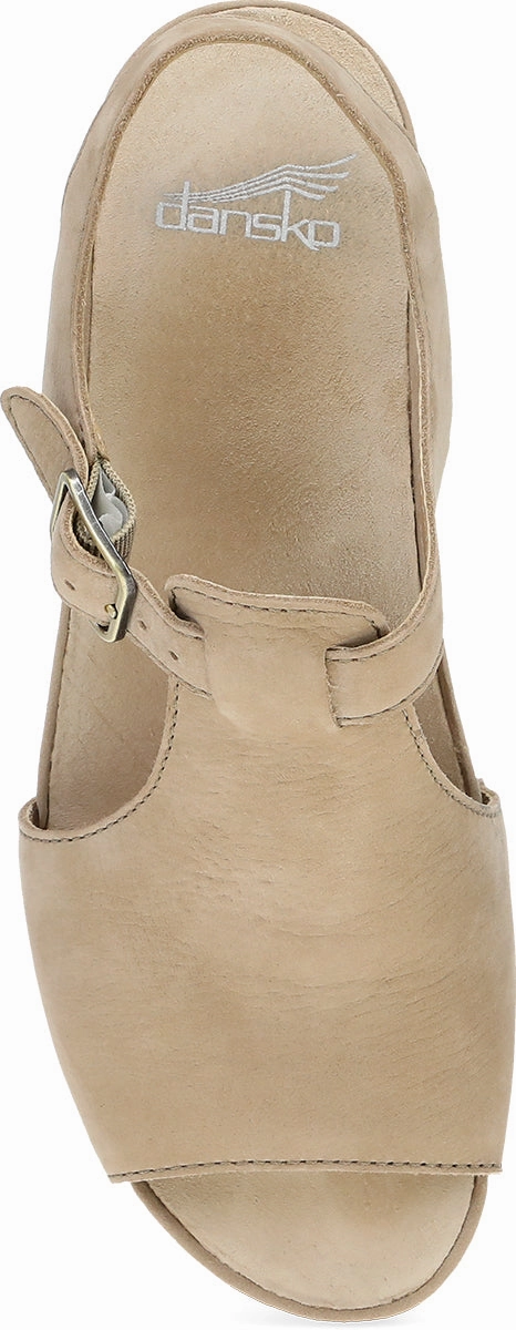 DANSKO LAVERNE SAND Sleek Feel Chic Vacation Sandals