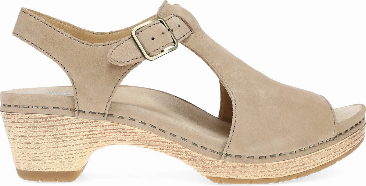DANSKO LAVERNE SAND Ribbon Tie Travel-Ready Comfort