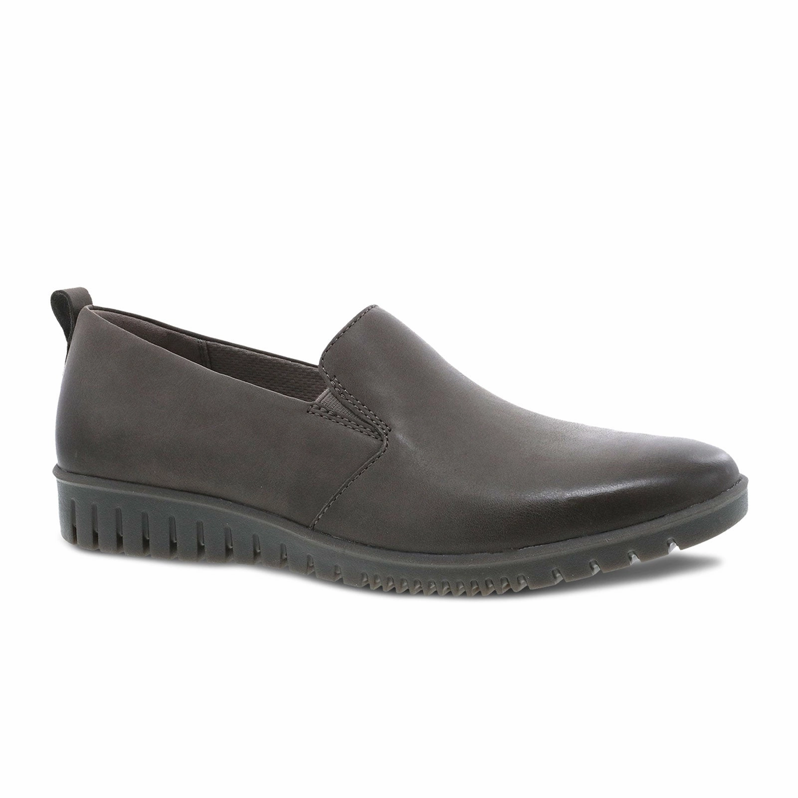 Flow Line Calm Flow Dansko Linley Slip On (Women) - Grey Burnished Calf