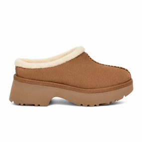 Brunch Tone UGG? New Heights Cozy Clog (Women) - Chestnut