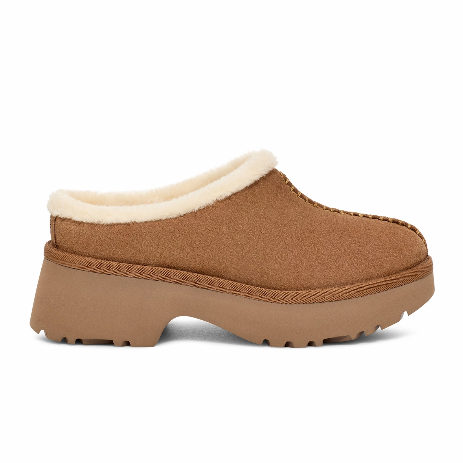 Brunch Tone UGG? New Heights Cozy Clog (Women) - Chestnut