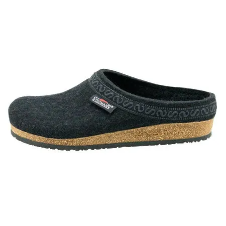 energy-efficient STEGMANN ORIGINAL 108 WOOL CLOG - GRAPHITE - MEN'S