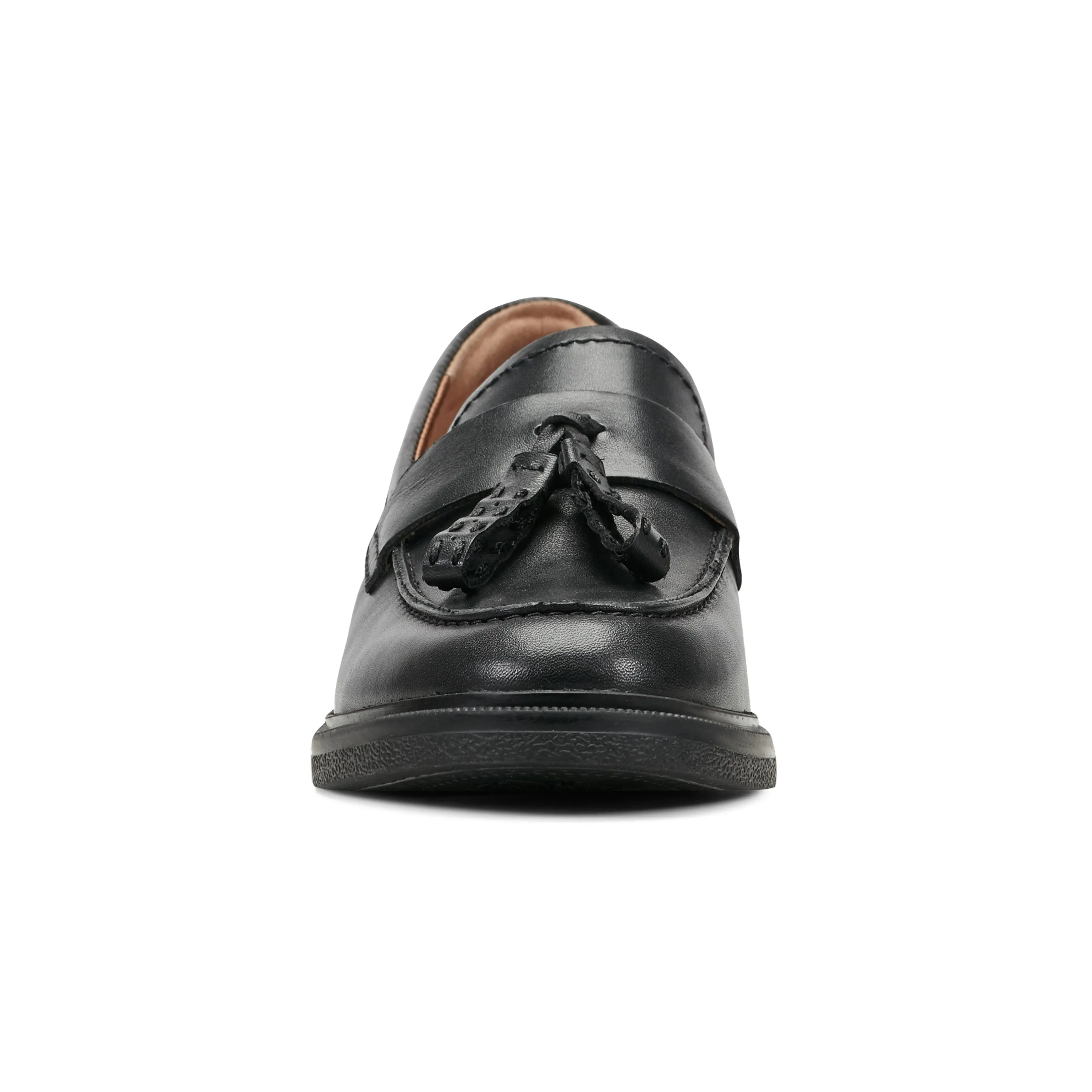 Solid Deeana Tassel Loafers