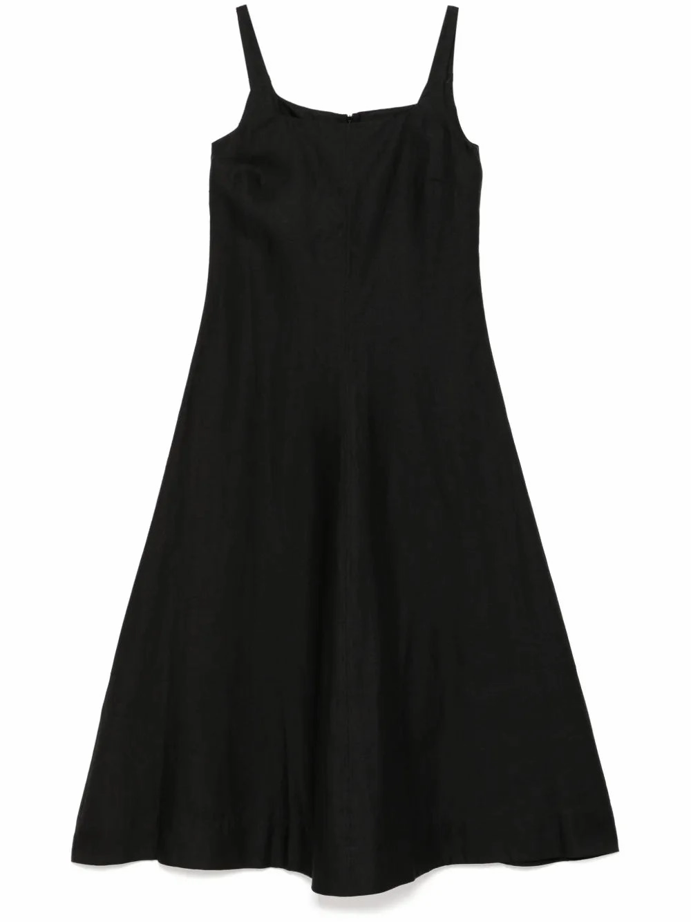 Delphi Flared Maxi Dress in Black Formal Look